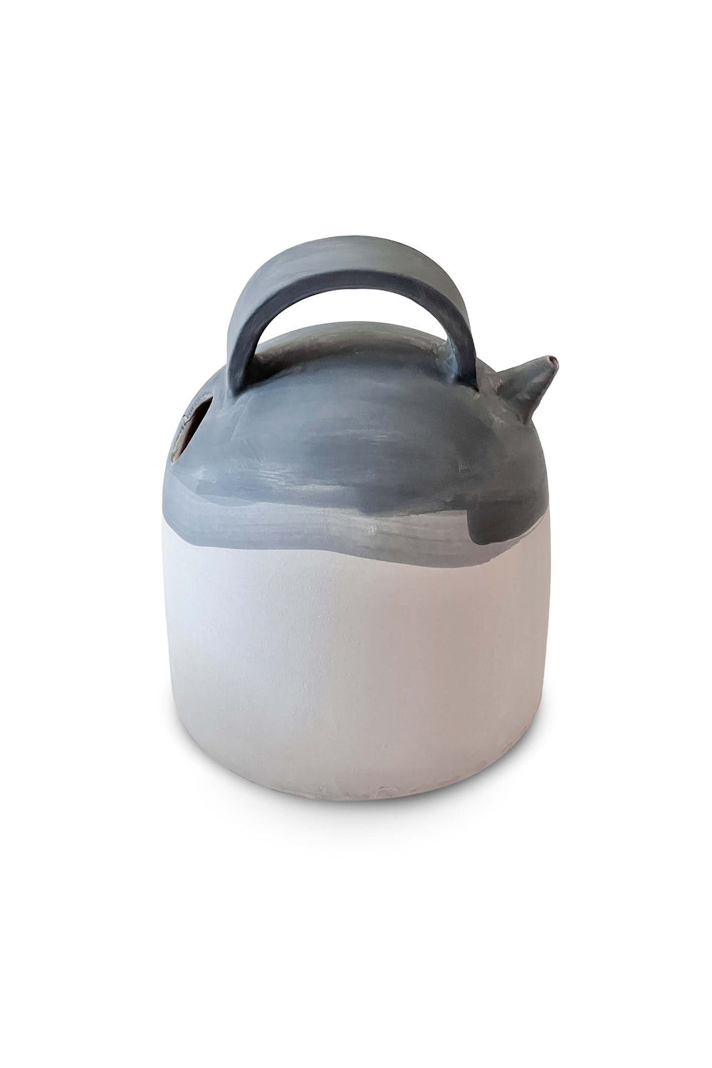 Handmade clay jug