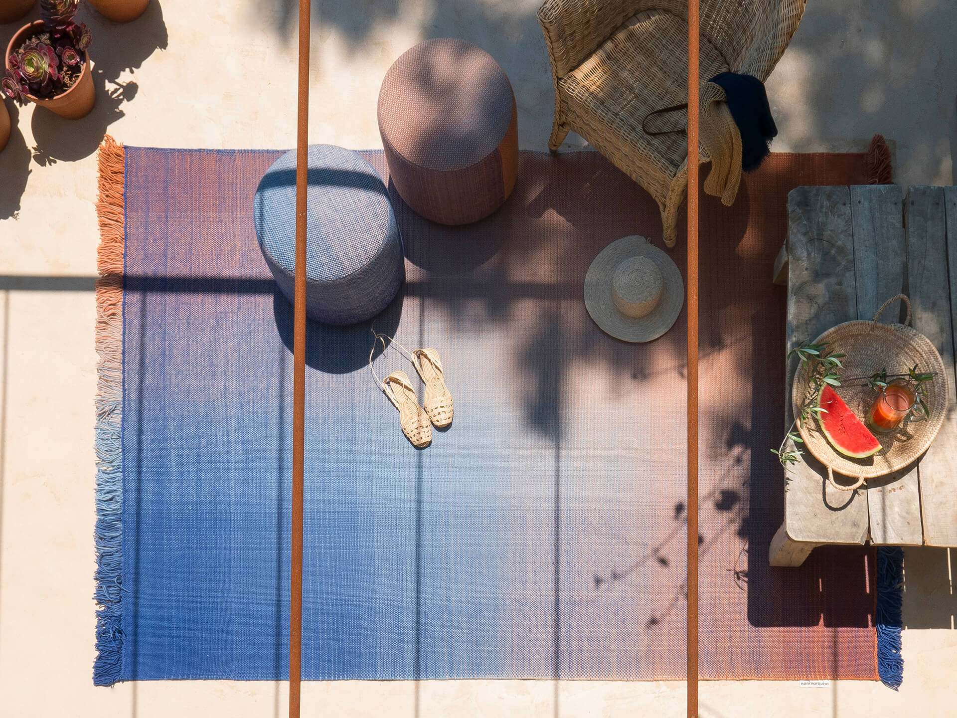 Shade Outdoor | Gradient outdoor rugs - nanimarquina